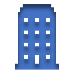 Blue Icon of a Condo Linked to the Condominium Insurance Page